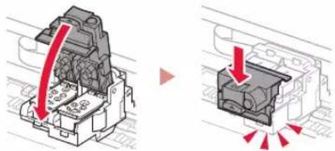 CANON Pixma G2430 - Instalando as cabeças de impressão - 6