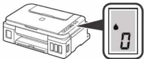 CANON PIXMA G2410 - Mise sous tension de l'imprimante - 5