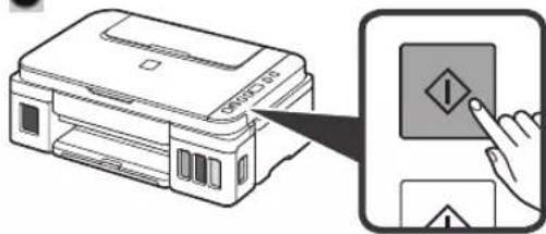 CANON PIXMA G2410 - Préparation du système d'encre - 1