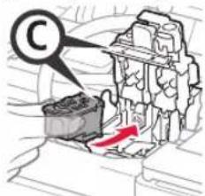 CANON PIXMA G2410 - Installing the Cartridge - 7