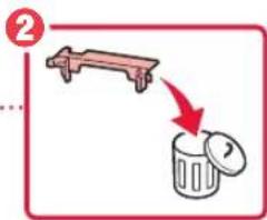 CANON Pixma G3420 - Removing Packing Materials - 3