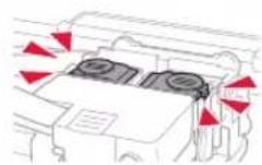 CANON Pixma G3420 - Installing the Print Heads - 16