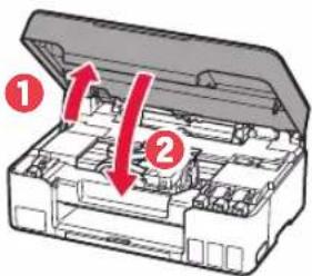 CANON Pixma G3420 - Installing the Print Heads - 19