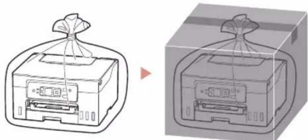 CANON MAXIFY GX3040 - Transportando a Impressora - 1