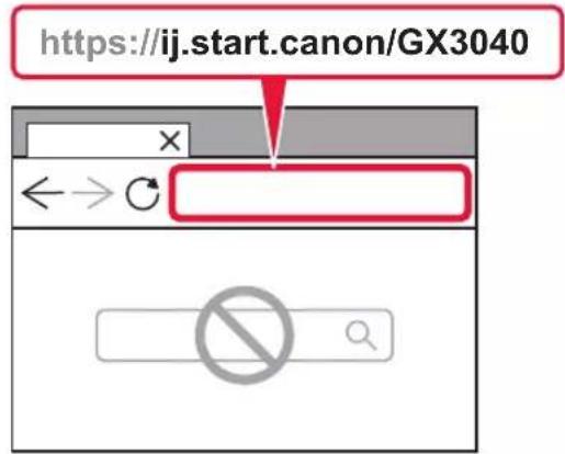 CANON MAXIFY GX3040 - Easy Setup Using Computer/Smartphone Simple, easy-to-follow instructions are displayed on your computer or smartphone. - 1