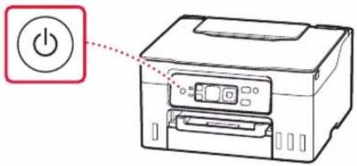 CANON MAXIFY GX3040 - Turning on the Printer - 2