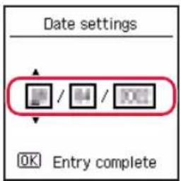 CANON MAXIFY GX3040 - Making Initial Settings - 3