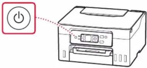 CANON MAXIFY GX3040 - Ligando a impressora - 2
