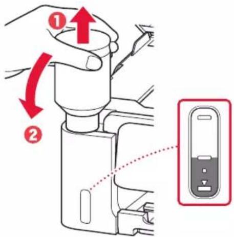 CANON Pixma G3430 - Установка печатающих головок - 12