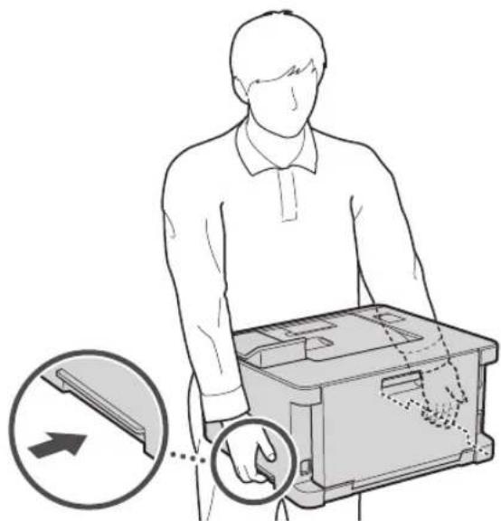 CANON i-SENSYS LBP633Cdw - Retirar el material d'embalatge - 1