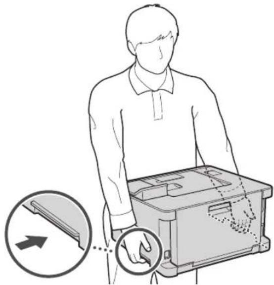 CANON i-SENSYS LBP633Cdw - Odstranění balicího materiálu - 1
