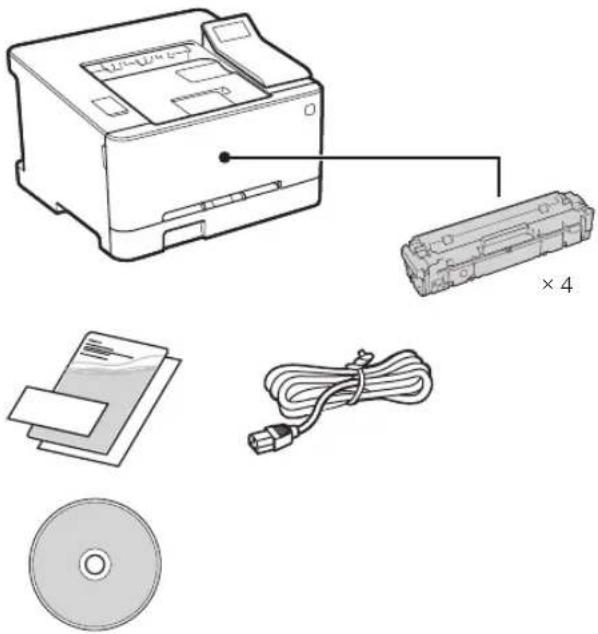 CANON i-SENSYS LBP633Cdw - Artiklarna som ingår - 1