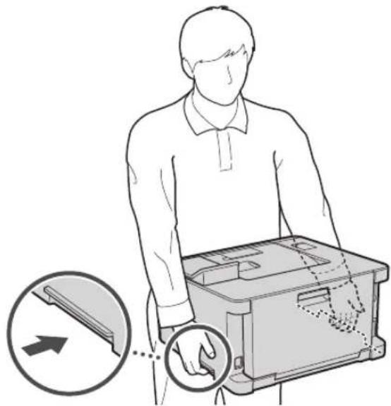 CANON i-SENSYS LBP633Cdw - Entfernen des Verpackungsmaterials - 1