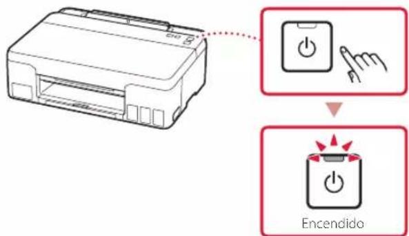 CANON Pixma G1420 - Encender la impresora - 3
