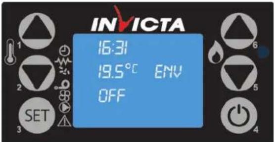 INVICTA Lodi 8 - Panneau de commande - 1