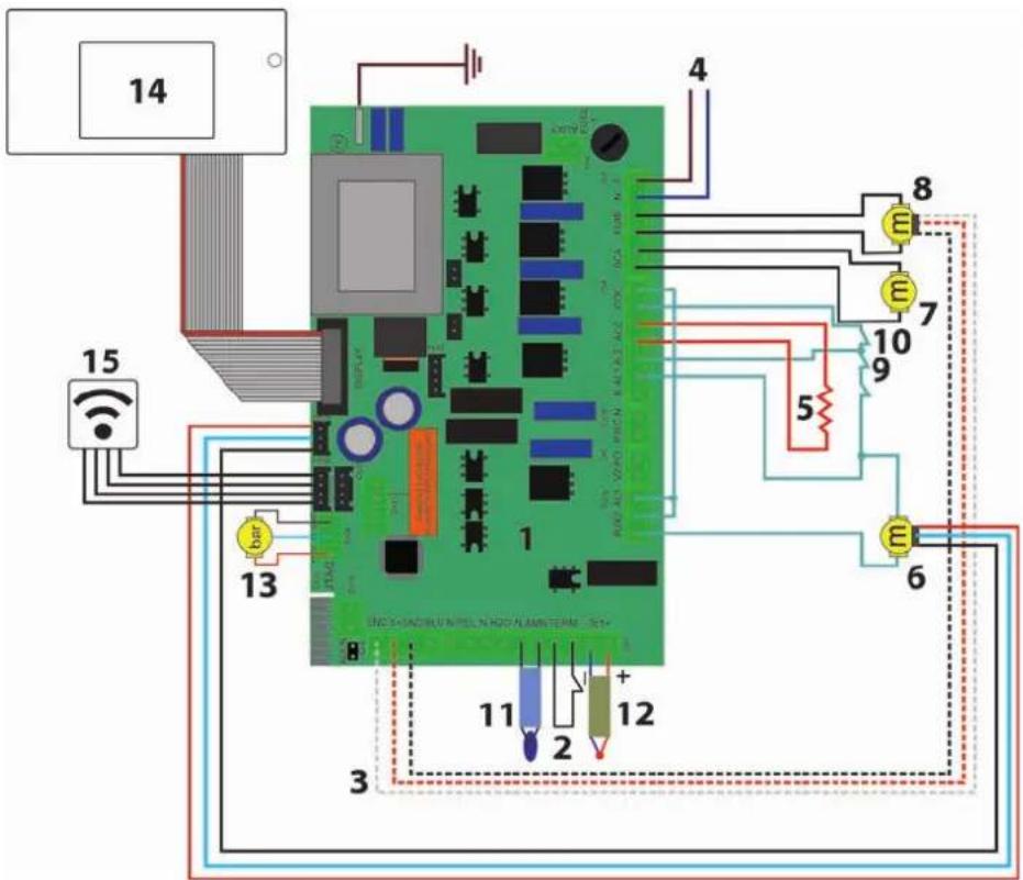 INVICTA Lodi 8 - Schéma électrique - 2