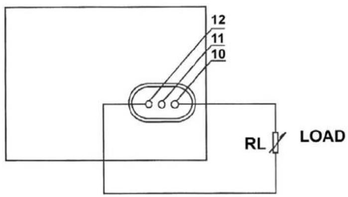 12 11 10 RL LOAD