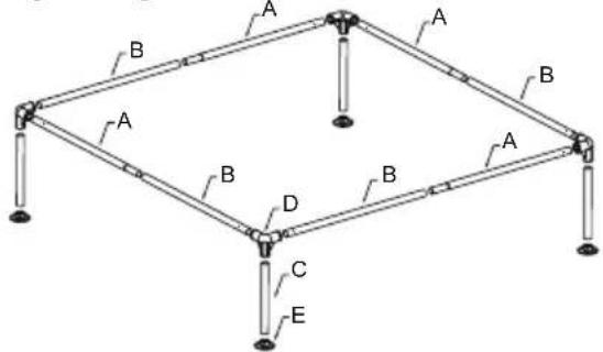 BESTWAY 56217 - Bauteile: - 4