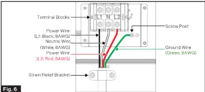Furrion FT24N62R-SS - 4-Wire Power Cord Installation (Recommended) - 1