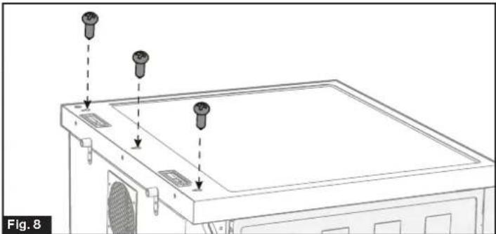 Furrion FT24N62R-SS - Installation du dosseret - 2
