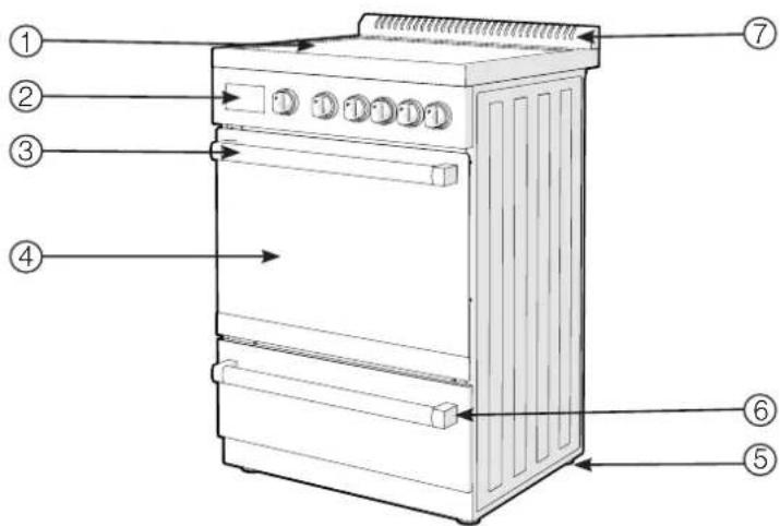 Furrion FT24N62R-SS - Cuisinière - 1