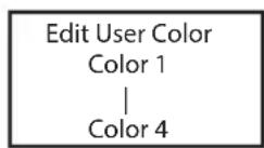 Cameo H2 FC - STANDALONE MODE EDIT USER COLOR - 3