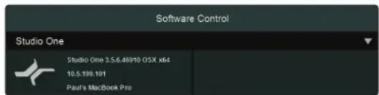 Software Control Studio One Studio One 3.5.6.46910 OSX x64 10.5.199.101 Paul's MacBook Pro
