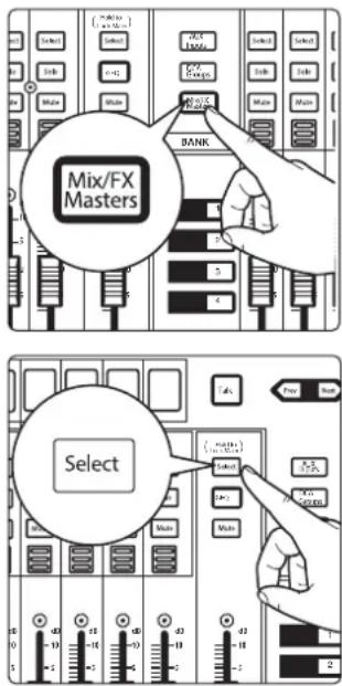 Mix/FX Masters BANK Select