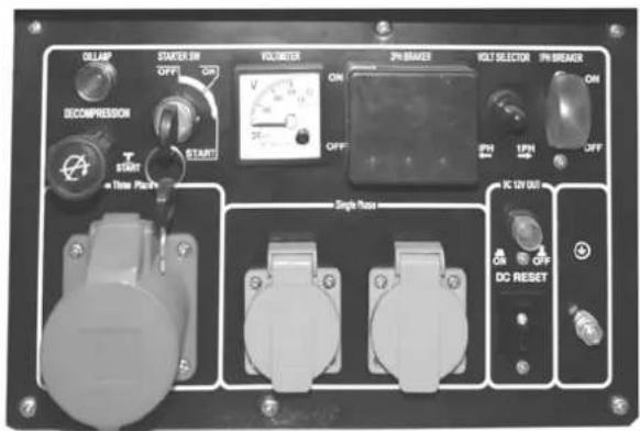 Güde GSE 5500 DSG - Gebruik van de generator „Starten met accu“ GSE 5500 DSG (# 40586) - 3