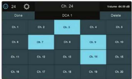 24 Ch. 24 Volume -84.00 dB Done DCA 1 Delete Ch. 1 Ch. 2 Ch. 3 Ch. 4 Ch. 5 Ch. 6 Ch. 7 Ch. 8 Ch. 9 Ch. 10 Ch. 11 Ch. 12 Ch. 13 Ch. 14 Ch. 15 Ch. 16 Ch. 17 Ch. 18 Ch. 19 Ch. 20