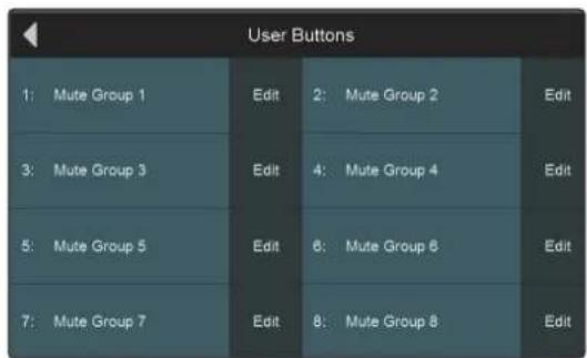 PRESONUS StudioLive 32SX Series III - Affectations des touches de fonctions personnelles (User Function) - 3