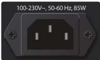 100-230V~, 50-60 Hz, 85W