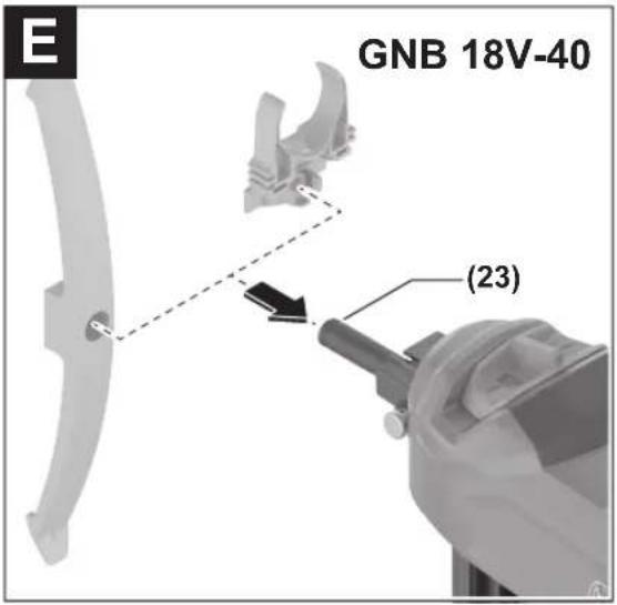 BOSCH GNB 18V-38 Professional - 8