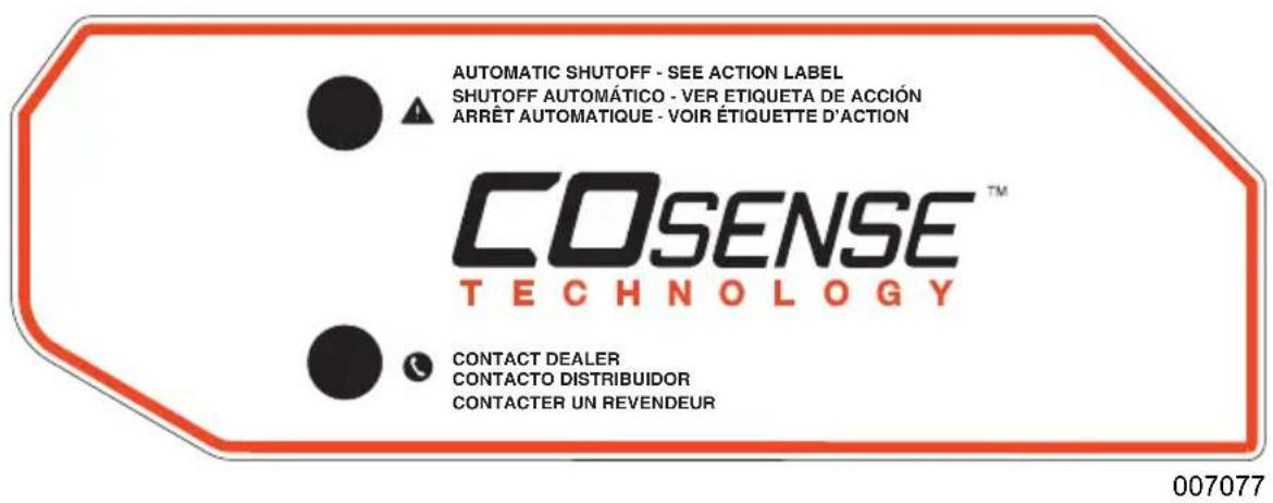Generac 7686 - Système de détection du monoxyde de carbone (CO) et d'arrêt (le cas échéant) - 2