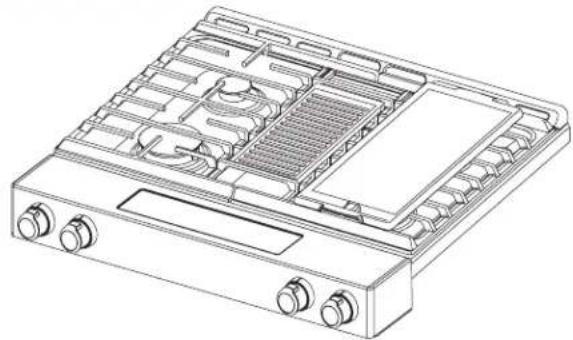 JENN-AIR JDS1750EB - Griddle - 1