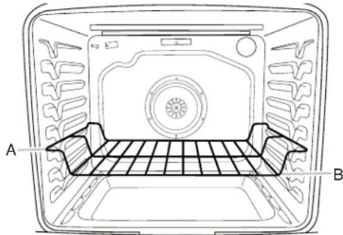 JENN-AIR JDS1750EB - Position de la grille Type d'aliment plate\* - 1