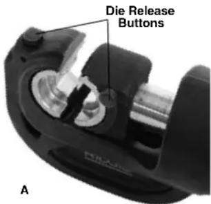 Die Release Buttons A