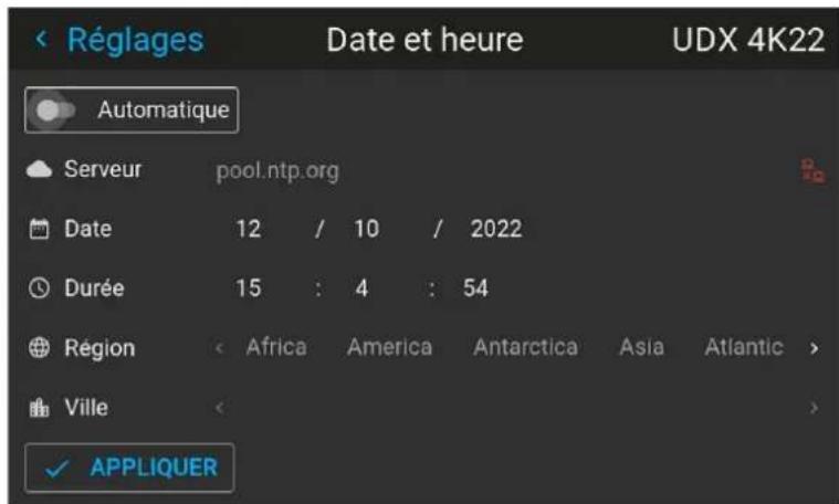 Barco Njord - Comment procéder à une configuration manuelle - 2
