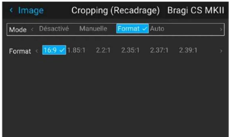 Barco Njord - Comment utiliser les pré-réglages de rapport d'aspect - 1