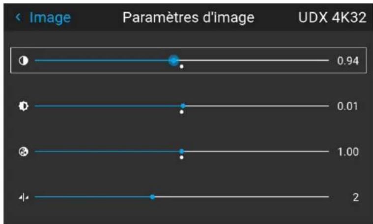 Barco Njord - Pour configurer le niveau de luminosité - 2