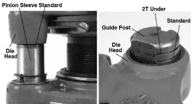 RIDGID 141 - Thread Size Adjustment - 1
