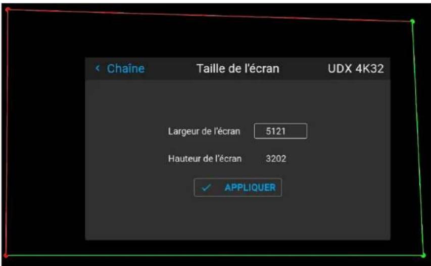 Barco Hodr - Comment régler l'image avec des pixels ? - 5