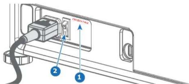 Barco Hodr - Comment mettre sous tension - 2