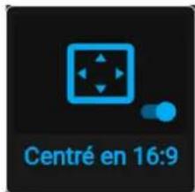 Barco Hodr - Comment activer le préréglage d'image 16:9 centré - 3
