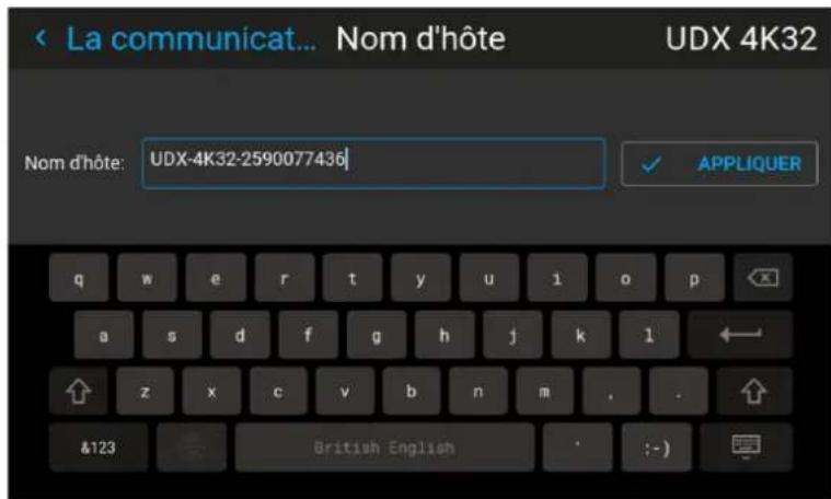 Barco Hodr - Comment configurer un nom d'hôte différent - 2