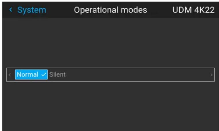 Barco Hodr - Comment modifier le mode opérationnel de votre projecteur - 2