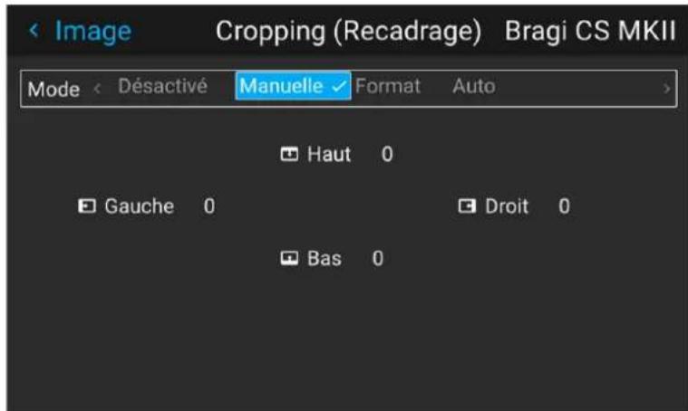 Barco Hodr - Comment effectuer un recadrage manuel - 1
