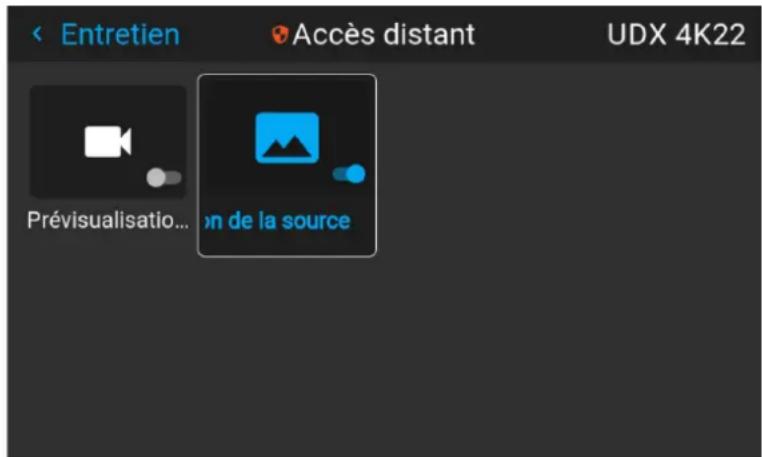 Barco Hodr - Comment activer la prévisualisation de la caméra - 2