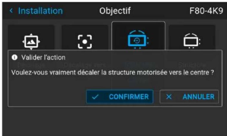 Barco Hodr - Comment réinitialiser la structure motorisée ? - 2
