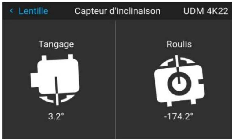Barco Hodr - Comment lire les valeurs du capteur d'inclinaison - 2